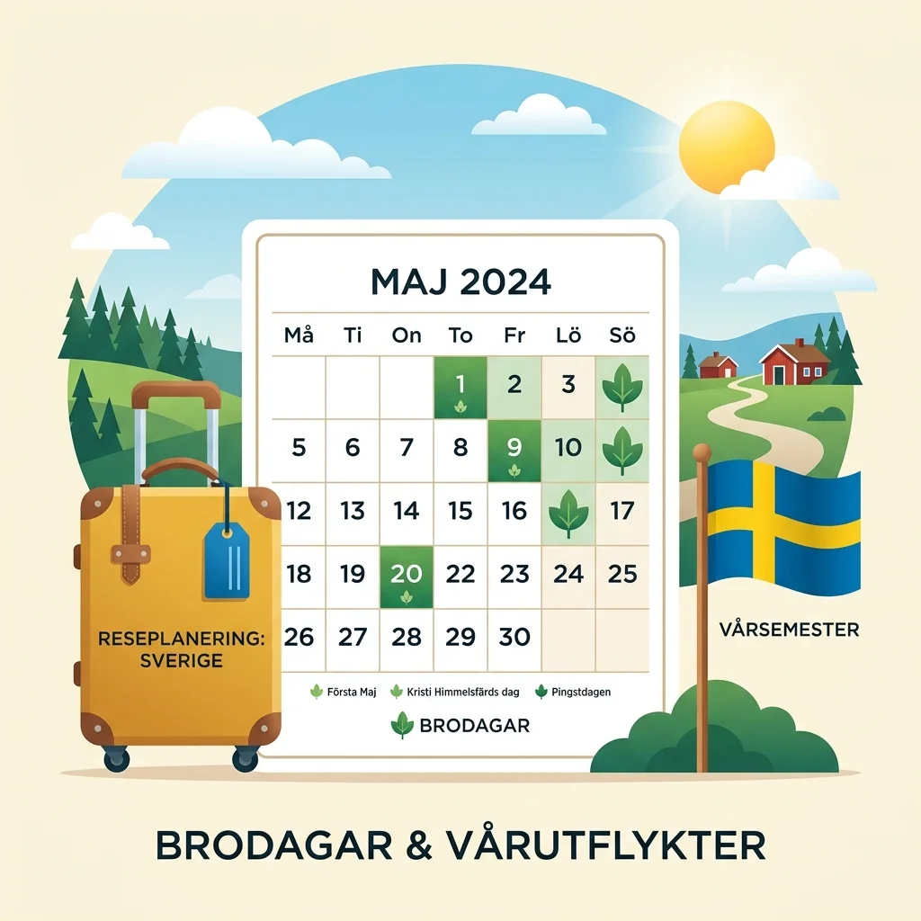 Guide: Så maximerar du din ledighet med klämdagar 2026